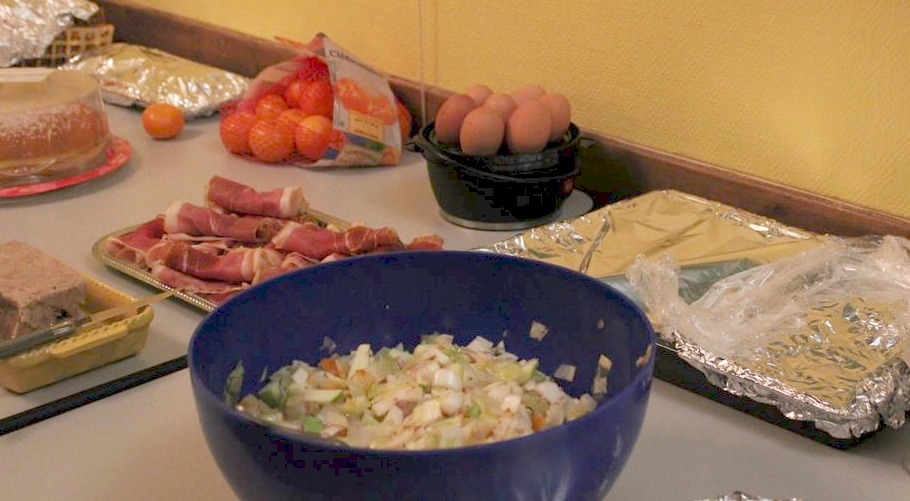 Repas-partage Repas partagé